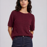 Kamara Short Sleeve Pull - Rhododendron