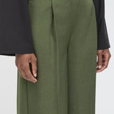 Lexi Wide Leg Pant - Green