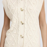 Destan Waistcoat - Sandshell