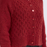 Belablue Cardigan - Red Dahlia