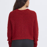 Belablue Cardigan - Red Dahlia