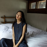 Jumi Waistcoat - Dark Blue