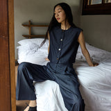 Jumi Waistcoat - Dark Blue