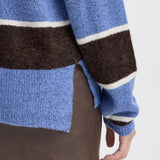 Edeen Pull - Coffee Bean Stripe