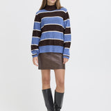 Edeen Pull - Coffee Bean Stripe