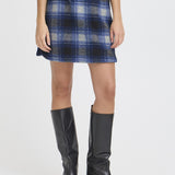 Wooly Check Jupe
