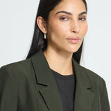 Fava Long Blazer - Rosin