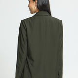 Fava Long Blazer - Rosin