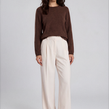 Dasila Long Sleeve Pull - Chicory Coffee