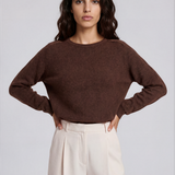 Dasila Long Sleeve Pull - Chicory Coffee