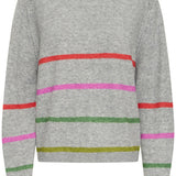 Dasila Long Sleeve Pull - Grey Melange