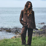 Fava Oversized Blazer - Slate Melange