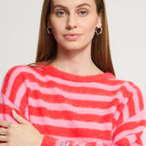 Blush Long Sleeve - Poinsettia