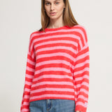 Blush Long Sleeve - Poinsettia