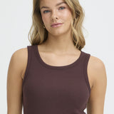 Amond Top - Chocolate Plum