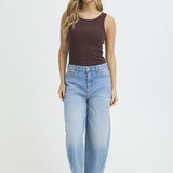 Amond Top - Chocolate Plum