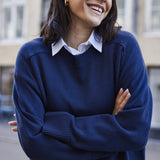 Polly Pull - Navy Blazer