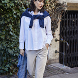 Polly Pull - Navy Blazer