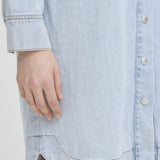 Lise Dress - Light Blue Denim