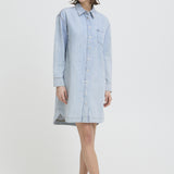 Lise Dress - Light Blue Denim