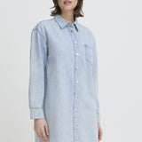 Lise Dress - Light Blue Denim