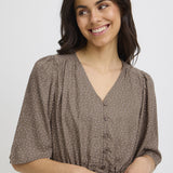 Laya Dress - Brown