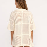 Cool Down Short Sleeve Sweater