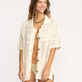 Cool Down Short Sleeve Sweater