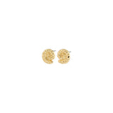 Boucles d'oreilles stud recyclées Haze - Or