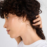 Boucles d'oreilles Solari recyclés - Or