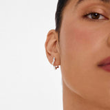 Boucles d'oreilles Solari recyclés - Argent
