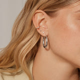 Anneaux Hailey - Argent