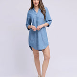 Ava V-Neck Dress