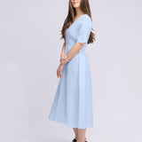 Bianca Dress - Azzura