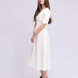 Bianca Dress - Blanco