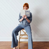 Lily Wide Leg Pant - Alpine