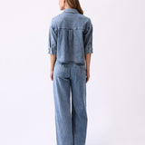 Lily Wide Leg Pant - Alpine