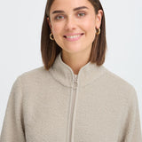 Tenya Cardigan - Pumice Stone