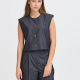 Jumi Waistcoat - Dark Blue
