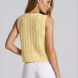 Dosia Waistcoat - Yellow Mellow