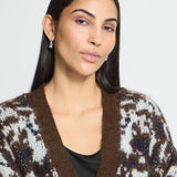 Bayana Cardigan - Coffee Bean