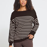 Luls Boat Neck - Chocolate