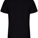 Za Shoulder Tee - Black