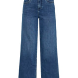 Over Hanna Jeans - Mid Blue Denim