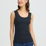 Amond Top - Dark Peacoat