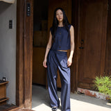 Jumi Pant - Dark Blue