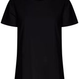 Za Shoulder Tee - Black
