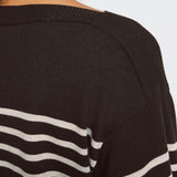 Luls Boat Neck - Chocolate