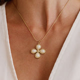 Collier Fleur - Or