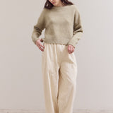 Casual Knit Top - Artichoke